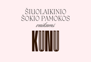 Šiuolaikinis šokis vaikams (5–8 m.)
